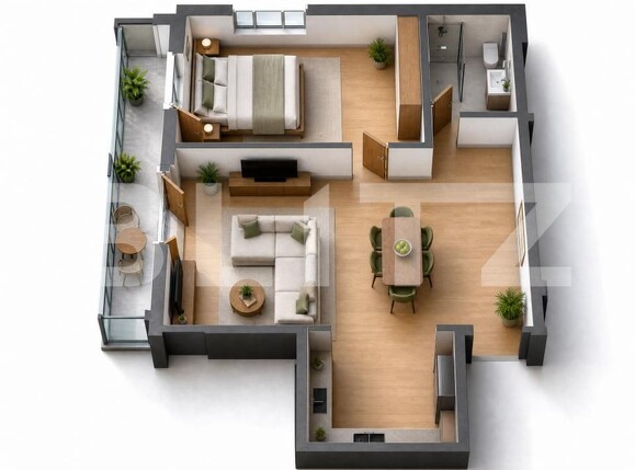 Apartament de vânzare 2 camere Bulgaria - 197274AV | BLITZ Cluj-Napoca | Poza1