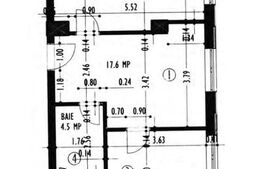 Apartament cu C.F. 3 camere in bloc nou, Mărăști
