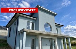 EXCLUSIV: Casă modernă, terasă panoramică, teren 500 mp, Apahida