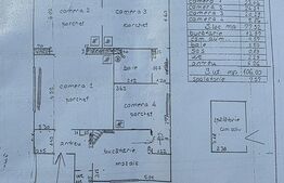 Oportunitate rară! 4 camere, 106 mp, tavan înalt, garaj, zona Parcul Central