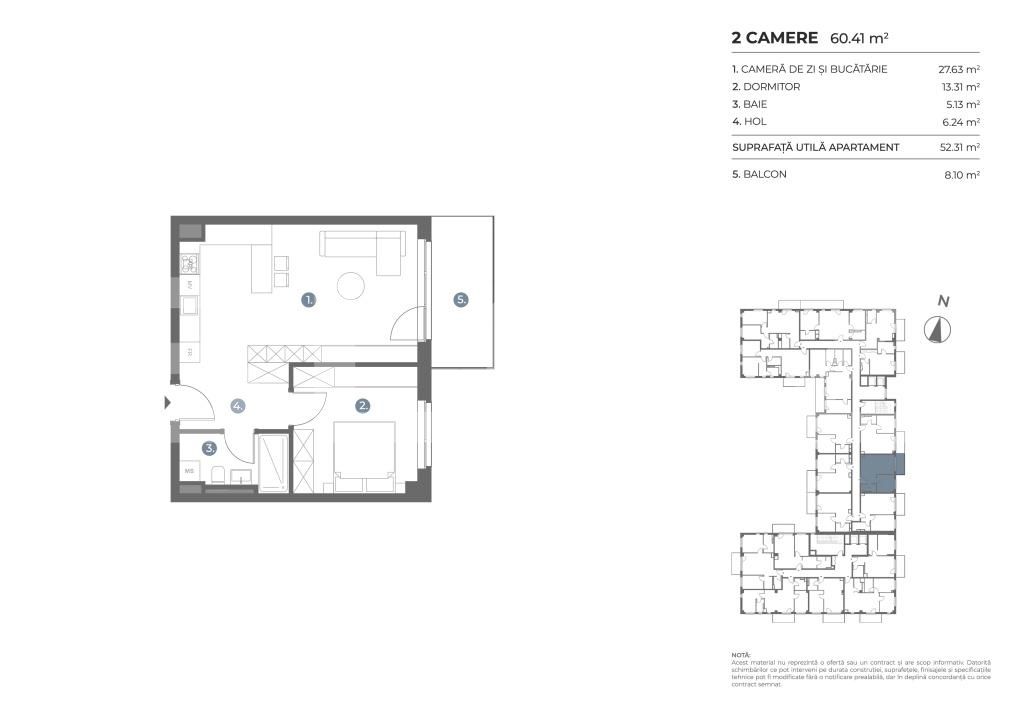 Apartament de vânzare 2 camere Bună Ziua - 197552AV | BLITZ Cluj-Napoca | Poza3