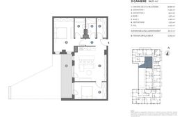 Apartament 3 camere, 82 mp | Standarde nZEB | Ansamblu nou | Buna Ziua