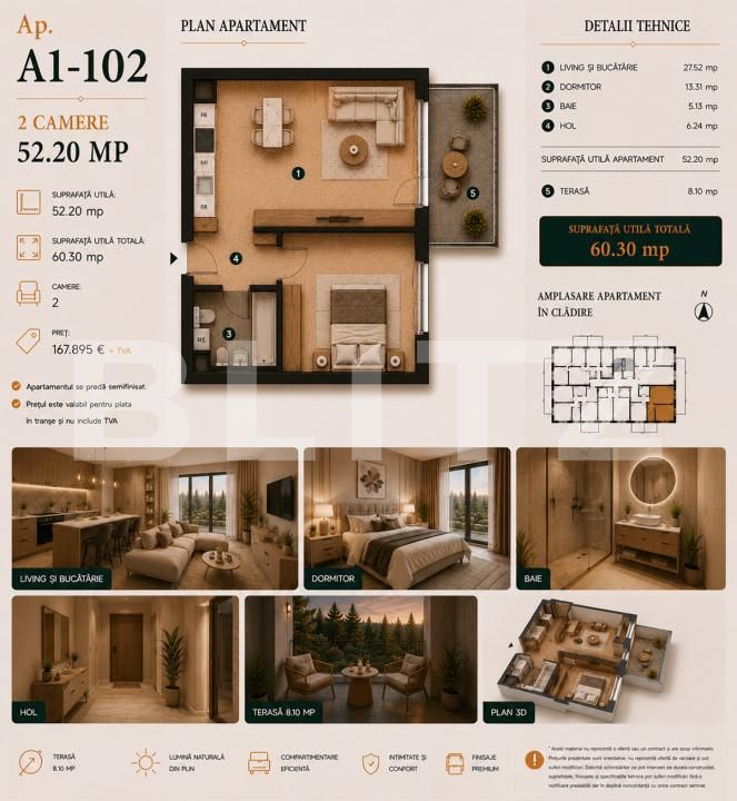 Apartament de vânzare 2 camere Bună Ziua - 197559AV | BLITZ Cluj-Napoca | Poza2