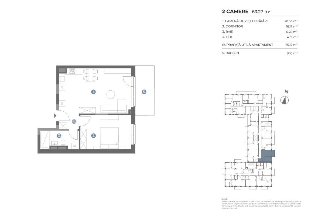 Apartament de vânzare 2 camere Bună Ziua - 197559AV | BLITZ Cluj-Napoca | Poza3