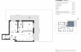 Apartament 3 camere, 77 mp | Standarde nZEB | Ansamblu nou | Buna Ziua