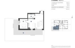 Apartament 2 camere, 56 mp | Standarde nZEB | Ansamblu nou | Buna Ziua