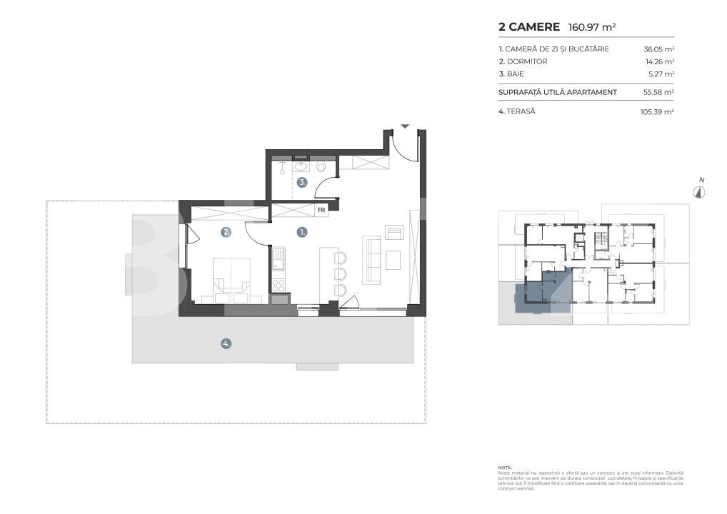 Apartament de vânzare 2 camere Bună Ziua - 197569AV | BLITZ Cluj-Napoca | Poza3