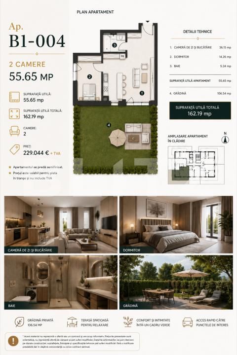 Apartament de vânzare 2 camere Bună Ziua - 197569AV | BLITZ Cluj-Napoca | Poza3