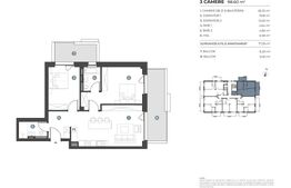 Apartament 3 camere, 77 mp | Standarde nZEB | Ansamblu nou | Buna Ziua