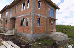 Vanzare casa cuplata, 120 mp utili, 230 mp teren, semifinisat, zona linistita