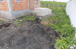 Vanzare casa cuplata, 120 mp utili, 230 mp teren, semifinisat, zona linistita