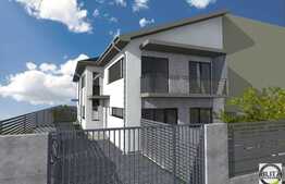 Duplex 116 mp utili, 220 mp teren, semifinisat, zona linistita de case