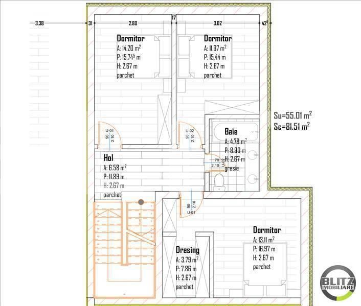 Casa de vânzare 1 camera Marasti - 19760CV | BLITZ Cluj-Napoca | Poza14