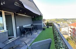 Apartament semidecomandat 56 mp, terasa 25 mp, parcare subterana, zona Vivo
