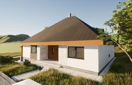 Casa individuala 156 mp, teren 875 mp, la rosu, in Sandulesti