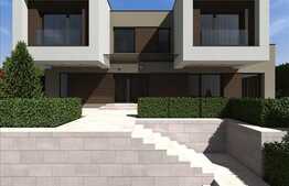 Casa individula, 150 mp utili, semifinisata, teren 510 mp, zona linistita