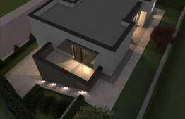 Casa individula, 150 mp utili, semifinisata, teren 510 mp, zona linistita