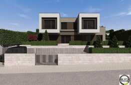 Casa individula, 150 mp utili, semifinisata, teren 510 mp, zona linistita