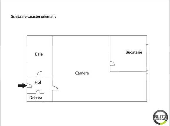 Garsonieră de vânzare Manastur - 1980AV | BLITZ Cluj-Napoca | Poza8