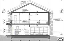 Casa cuplata, 120 mp utili, 250 mp teren, semifinisat
