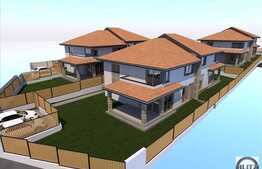 Casa cuplata, 120 mp utili, 250 mp teren, semifinisat