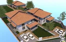 Casa cuplata, 120 mp utili, 250 mp teren, semifinisat