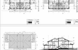 Casa cuplata, 120 mp utili, 250 mp teren, semifinisat
