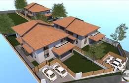 Casa cuplata, 120 mp utili, 250 mp teren, semifinisat