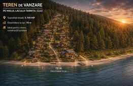 De vânzare - Teren de 5.723 mp, cu 70 m deschidere - la Lacul Tarnița