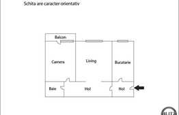 Apartament 2 camere de vanzare, 55 mp utili, zona Sf. Ioan, cu boxa si parcare