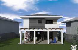 Vanzare casa individuala, 198 mp utili, 443 mp teren, zona linistita