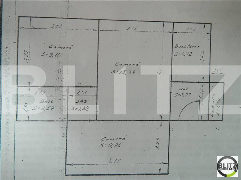 Apartament de vânzare 3 camere Manastur - 1985AV | BLITZ Cluj-Napoca | Poza7