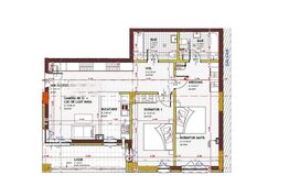 Apartament semifinisat, 78 mp, bucatarie inchisa, incalzire in pardoseala