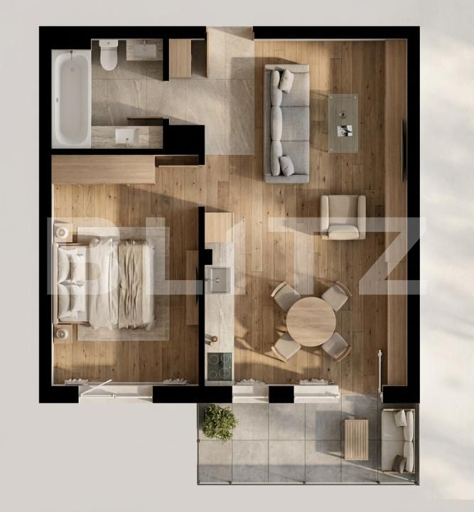 Apartament de vânzare 2 camere Manastur - 198634AV | BLITZ Cluj-Napoca | Poza5