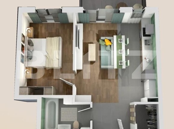 Apartament de vânzare 2 camere Manastur - 198699AV | BLITZ Cluj-Napoca | Poza1