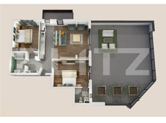 Apartament de vânzare 3 camere Manastur - 198703AV | BLITZ Cluj-Napoca | Poza1