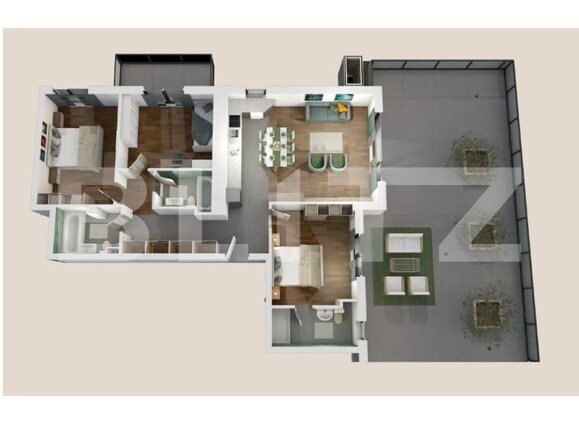 Apartament de vânzare 4 camere Manastur - 198706AV | BLITZ Cluj-Napoca | Poza1