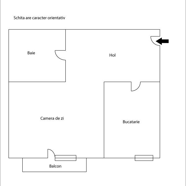 Garsonieră de vânzare Floreşti - 1988AV | BLITZ Cluj-Napoca | Poza1