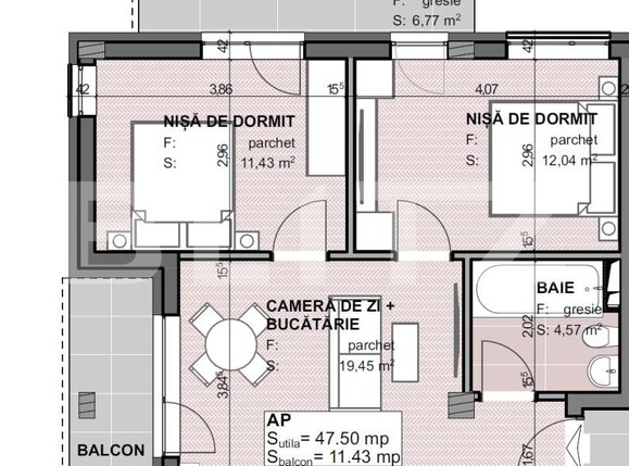 Apartament de vânzare 3 camere Apahida - 198901AV | BLITZ Cluj-Napoca | Poza2