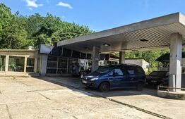 Stație de distribuție carburanți, complet echipată, zona cu vad auto