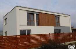 Casa cuplata cu 4 camere, 120 mp, teren 240 mp, semifinisata!