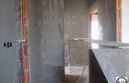 Casa cuplata cu 4 camere, 120 mp, teren 240 mp, semifinisata!