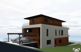 Casa individuala, 280 mp utili, 431 mp teren, semifinisata, zona de case!