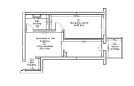 Apartament luminos cu 2 camere, într-un cadru rezidențial premium Zorilor 