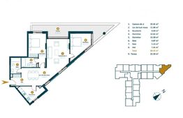 Apartament 3 camere, FINISAT, 88 mp, bloc nou cu CF, terasa, Intre Lacuri