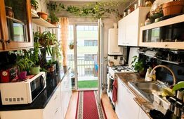 Apartament decomandat, mobilat si utilat, 32,5 mp utili, balcon