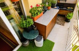 Apartament decomandat, mobilat si utilat, 32,5 mp utili, balcon