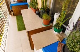 Apartament decomandat, mobilat si utilat, 32,5 mp utili, balcon