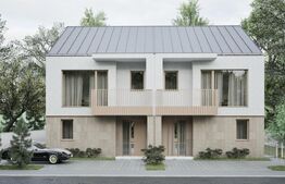 Duplex modern de vânzare, 106 mp, 4 camere, TVA Inclus, Popești