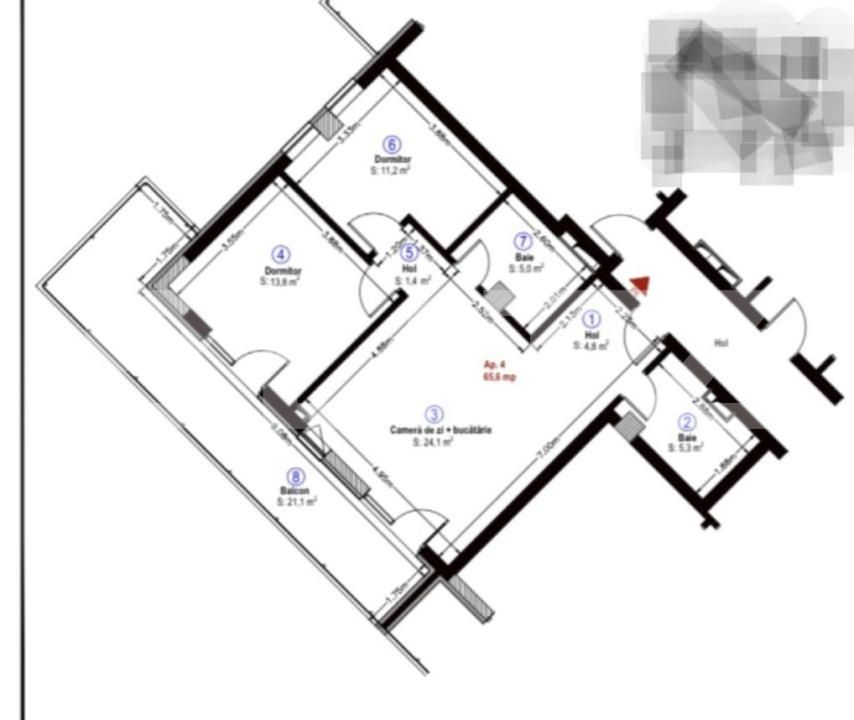 Apartament de vânzare 3 camere Floreşti - 200320AV | BLITZ Cluj-Napoca | Poza8